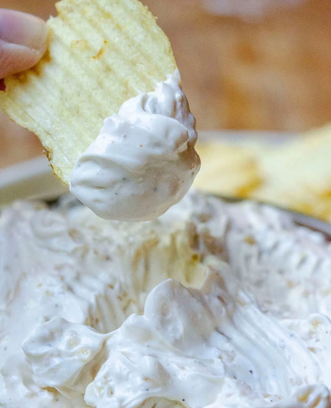 HAUSGEMACHTER FRANZÖSISCHER ZWIEBELDIP