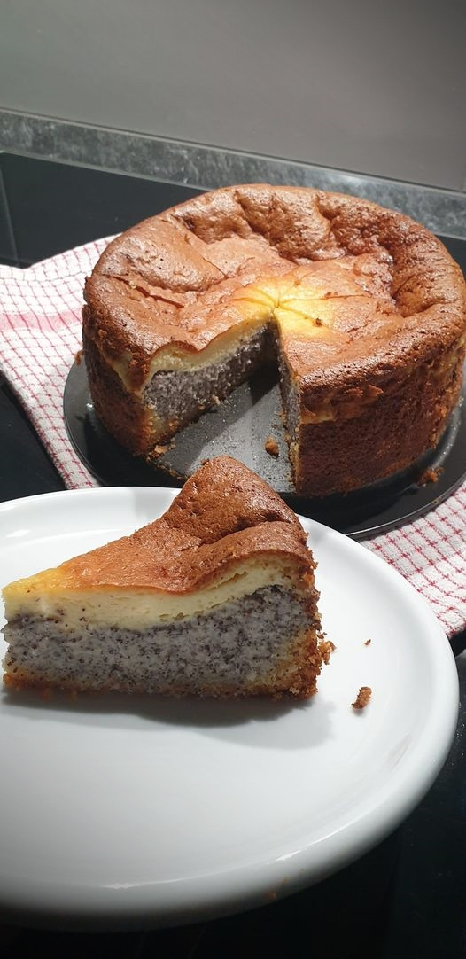 Mohn-Schmand-Kuchen