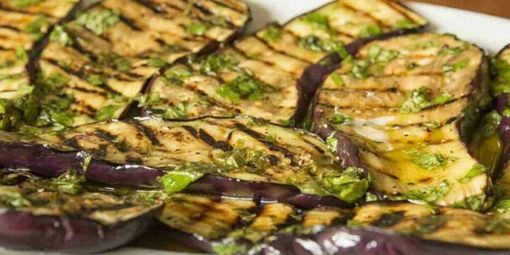 Rezept Fr Gegrillte Auberginen