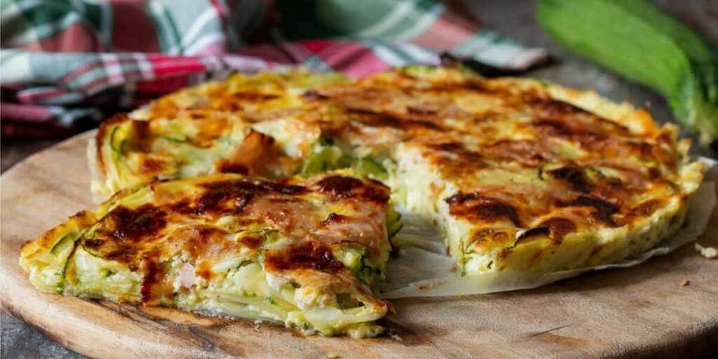 Kartoffel- und Zucchinikuchen