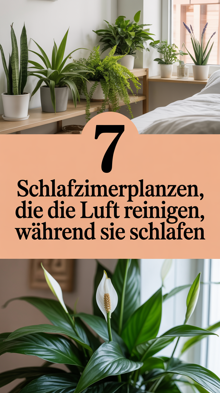 7 Schlafzimmerpflanzen, die die Luft reinigen, während Sie schlafen