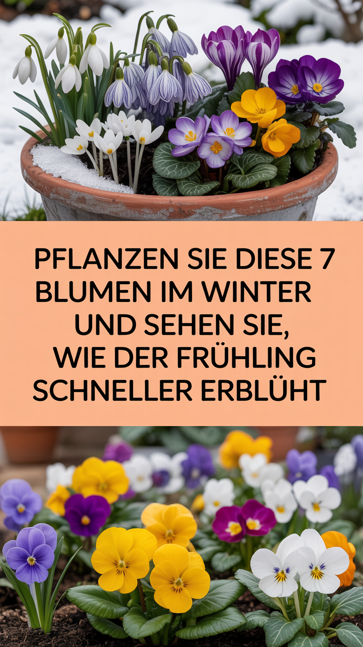 Pflanzen Sie diese 7 Blumen im Winter und sehen Sie, wie der Frühling schneller erblüht