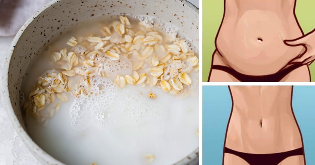 Haferwasser zum Entschlacken des Bauchs und zum Verbrennen von 4 Kilo pro Woche