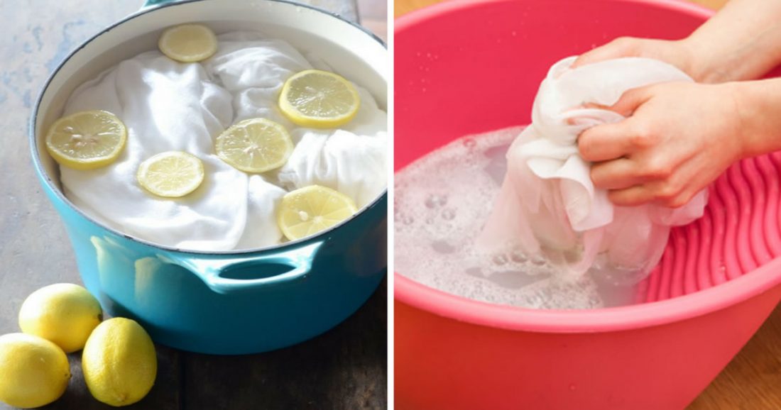 3 astuces pour blanchir le linge et enlever tout type de tache