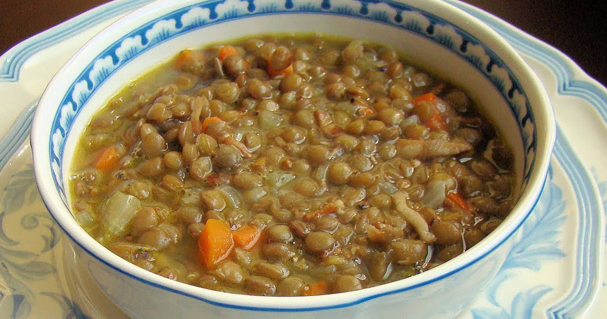 La meilleure recette pour préparer les lentilles : la soupe à manger toute l’année