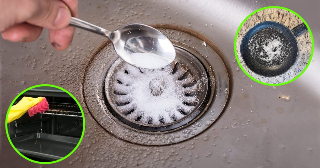 6 astuces de nettoyage au sel pour avoir une cuisine impeccable