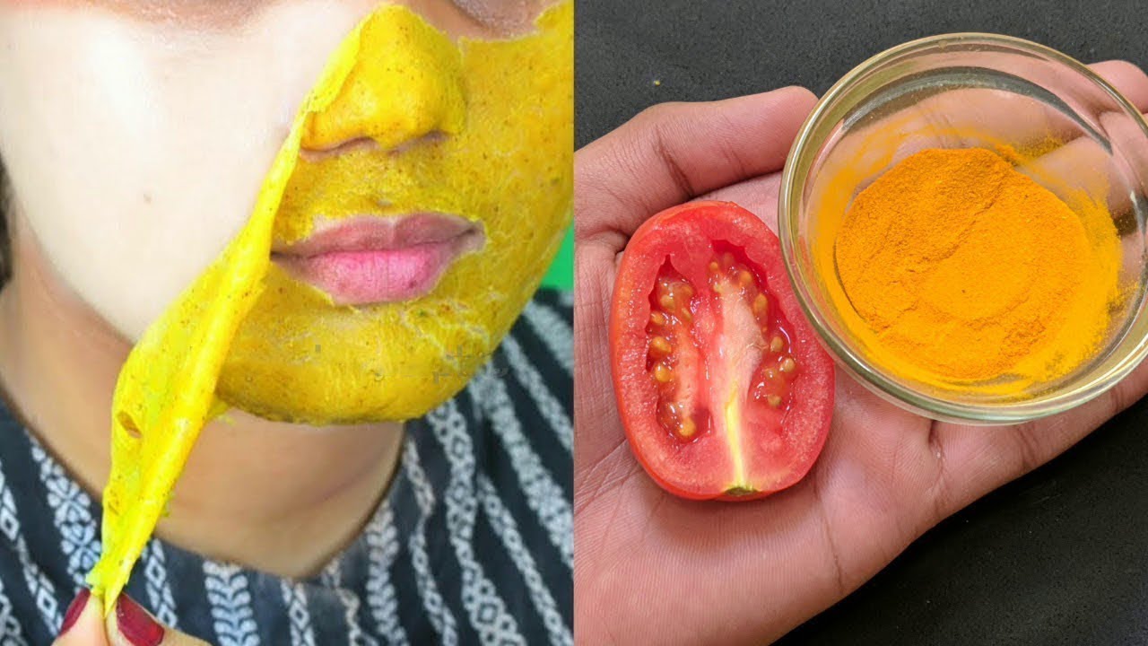 Masque facial à base de curcuma pour éliminer les rides, la rosacée, l’acné et les imperfections de la peau