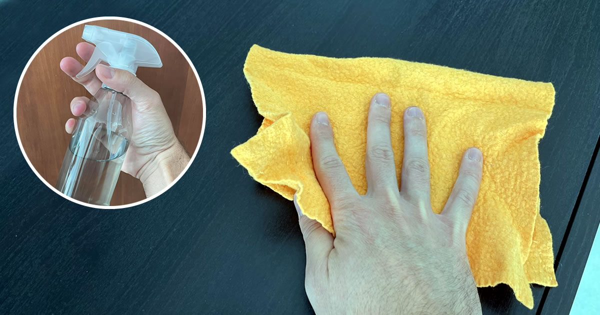 Aérosol attrape-poussière : la recette avec 2 ingrédients pour avoir toujours une maison bien propre