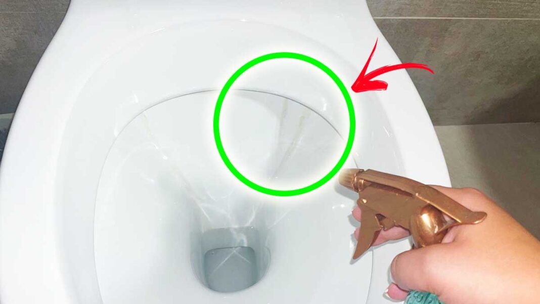 Comment supprimer définitivement les rayures jaunes sur les toilettes avec cette méthode