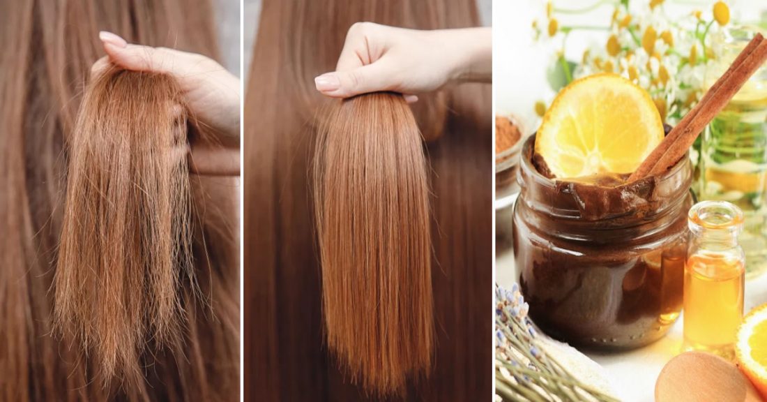 Hausgemachte Masken zur Reparatur geschädigter Haare ab der ersten Anwendung