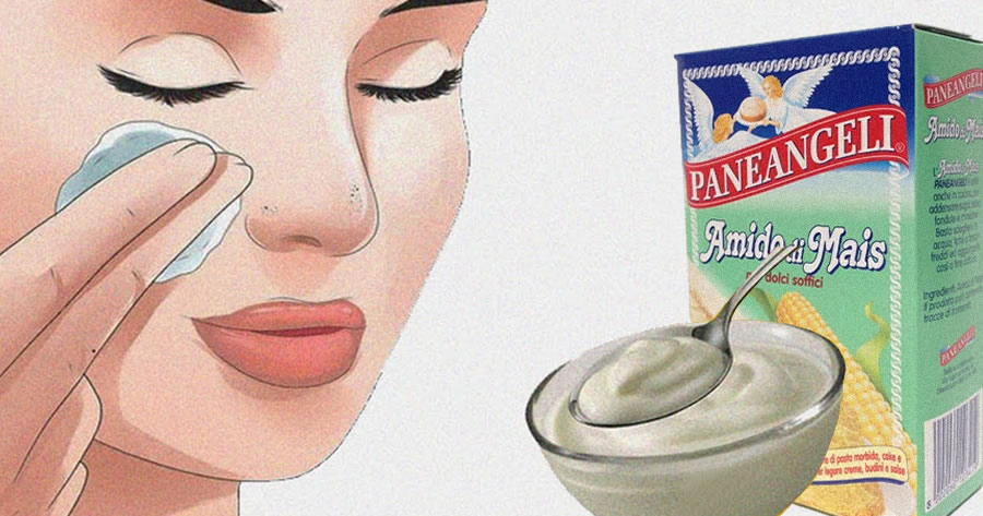 Anti-Falten-Maske mit Maisstärke: Glatte und sehr junge Haut