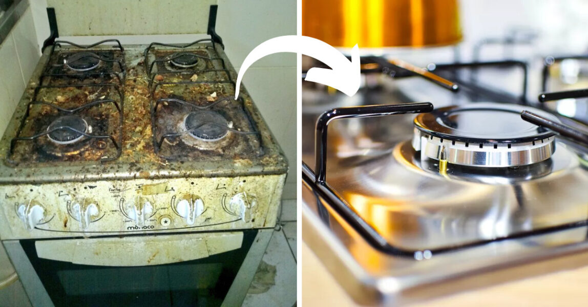 Votre cuisine est toute grasse ? Apprenez à l’enlever avec quelques astuces très simples