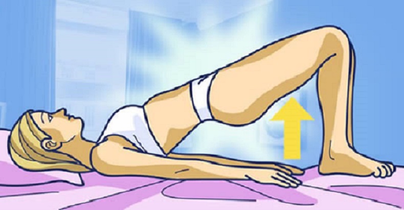 Übungsroutinen im Bett zum Abnehmen und Straffen