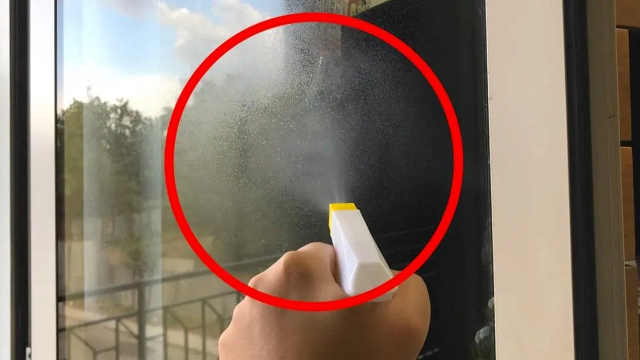 Null Schmutz auf den Fenstern – mit einem Hauch davon bleiben sie sauber und glänzend