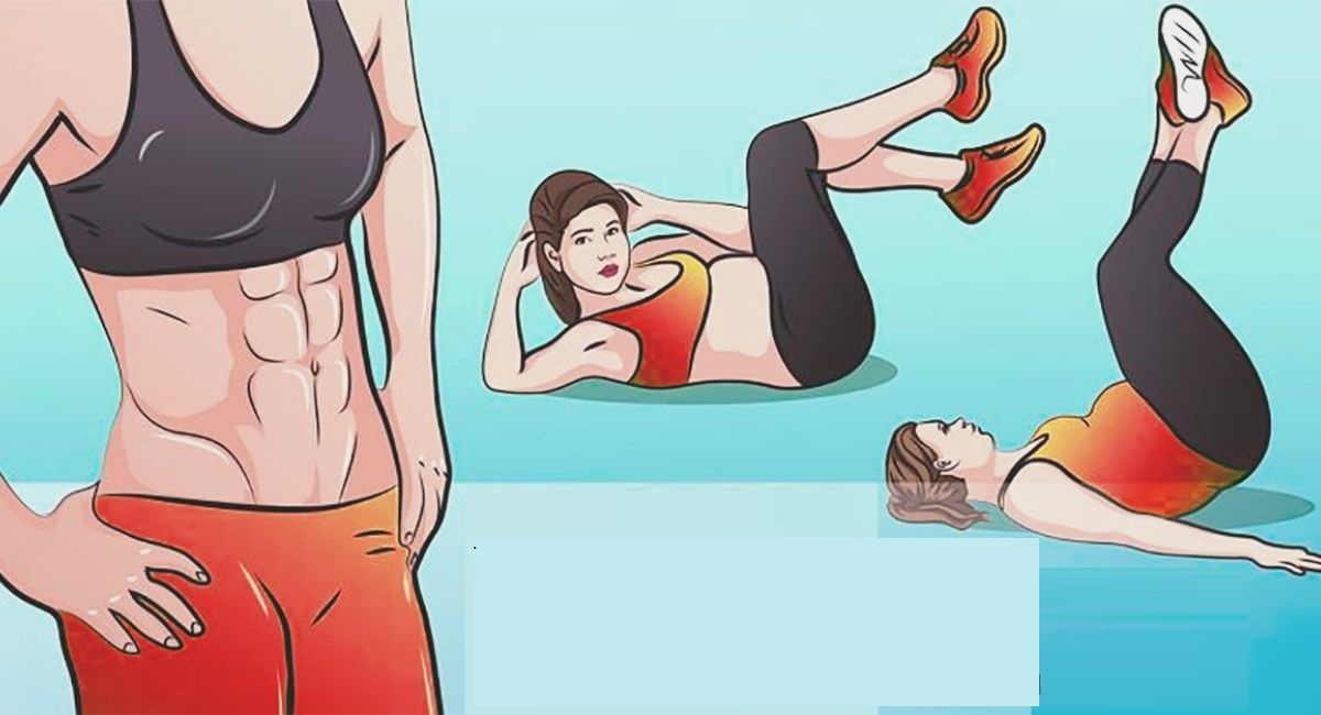 14-tägiges dynamisches Training zur Straffung des Bauchs