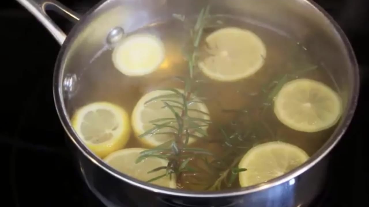 Wie man schlechte Gerüche nach dem Frittieren loswird, das endgültige Heilmittel: Ein Zweig reicht aus