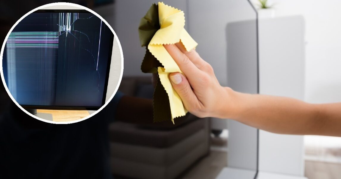Reinigen Sie Ihren Fernseher zu Hause schonend mit einem effektiven Trick