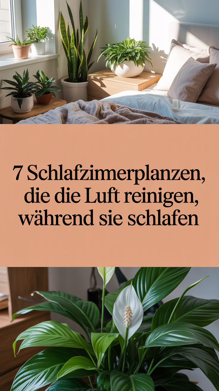 7 Schlafzimmerpflanzen, die die Luft reinigen, während Sie schlafen