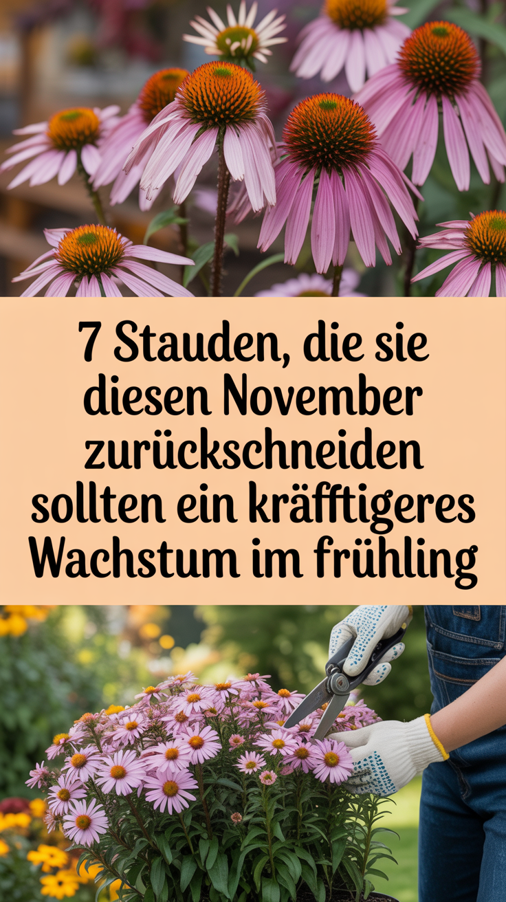 7 Stauden, die Sie diesen November zurückschneiden sollten für ein kräftigeres Wachstum im Frühling
