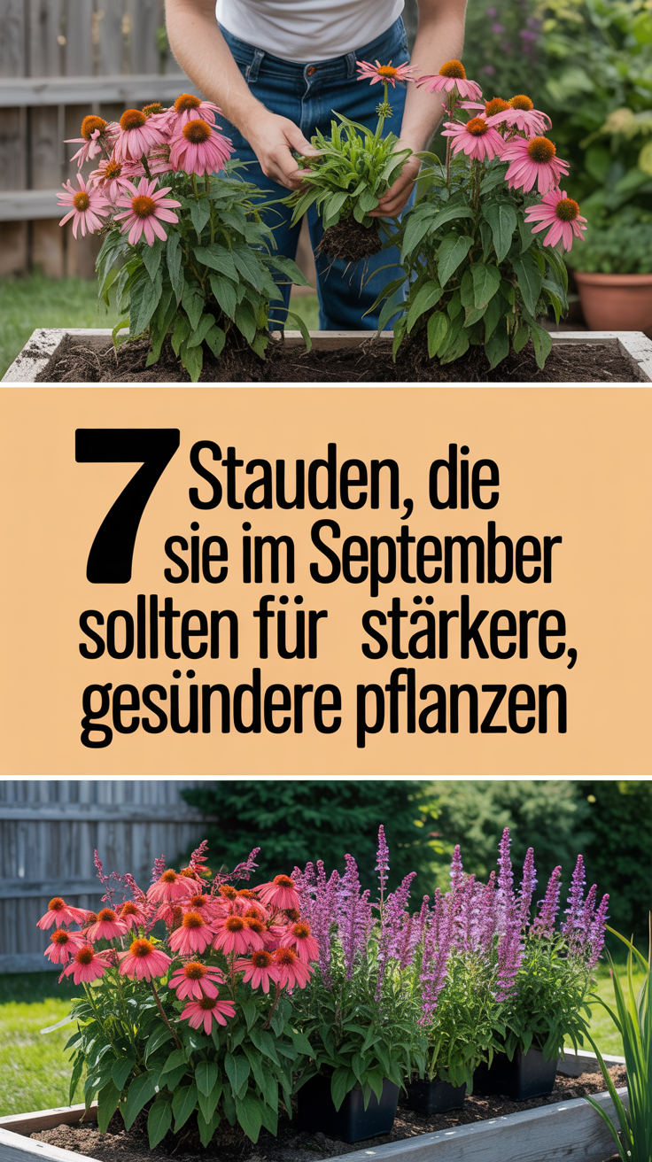 7 Stauden, die Sie im September teilen sollten für stärkere, gesündere Pflanzen