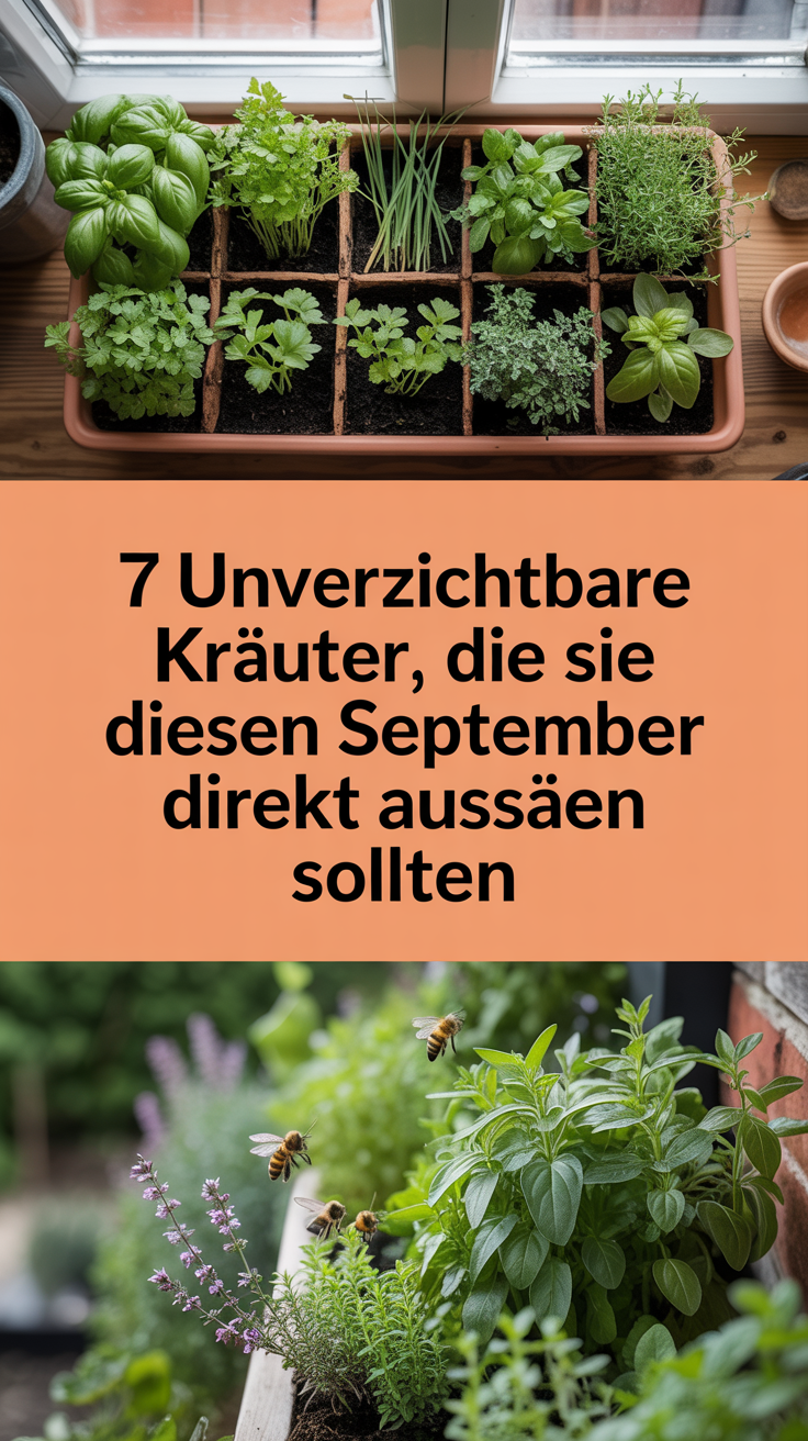 7 Unverzichtbare Kräuter, die Sie diesen September direkt aussäen sollten