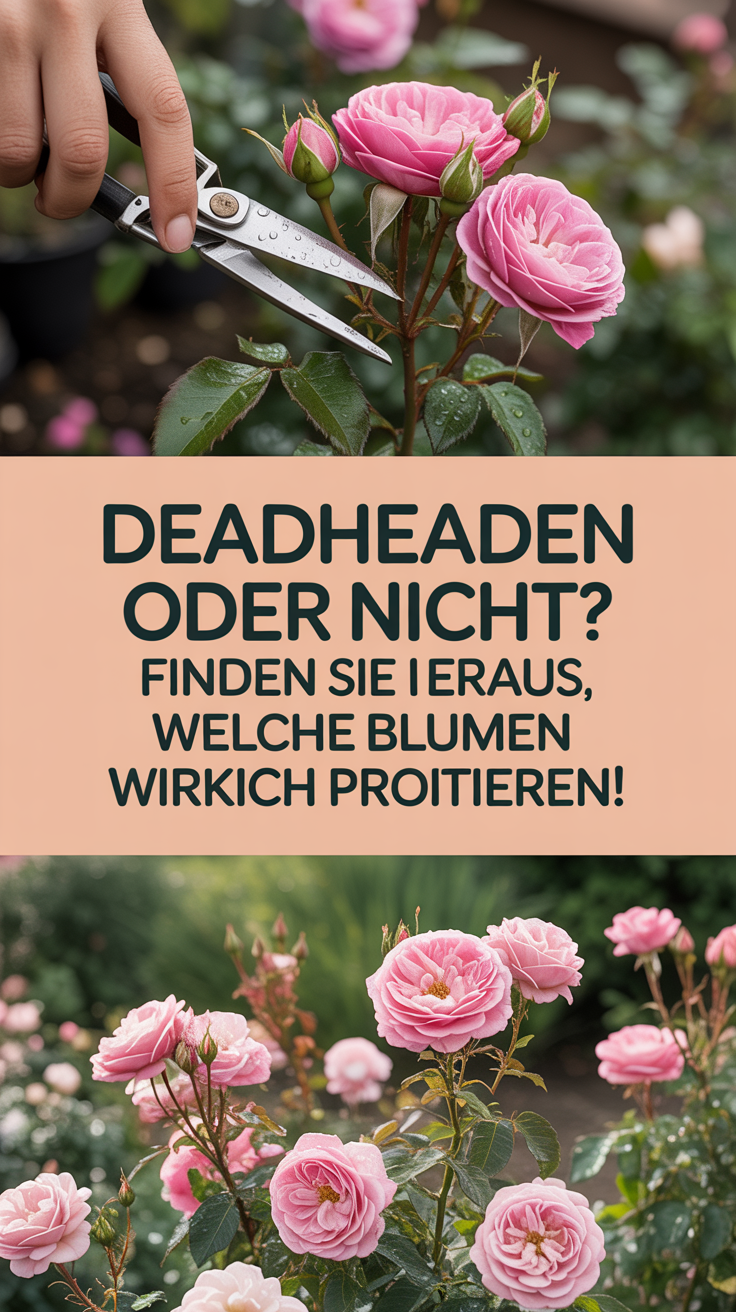 Deadheaden oder nicht? Finden Sie heraus, welche Blumen wirklich profitieren