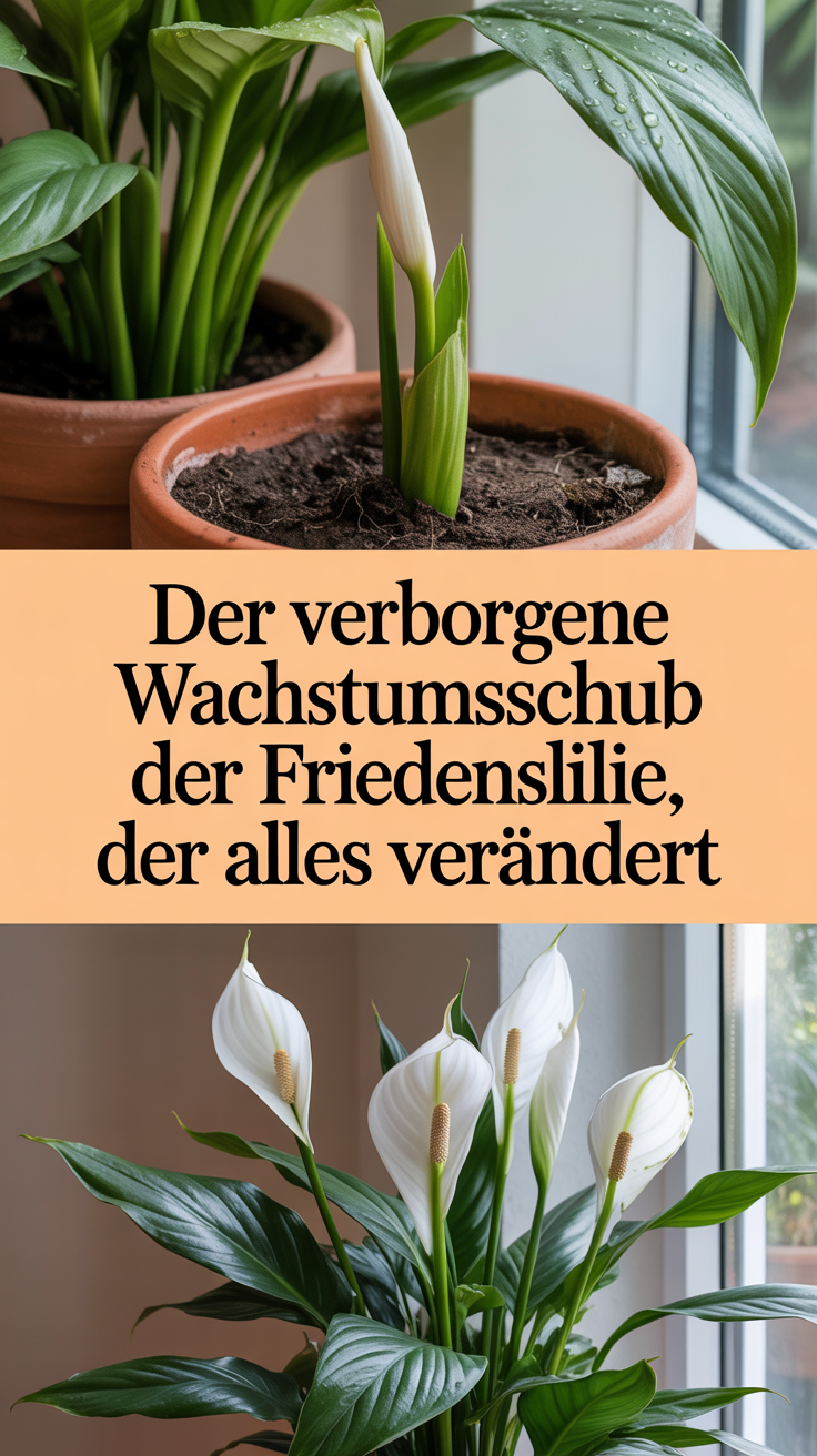 Der verborgene Wachstumsschub der Friedenslilie, der alles verändert