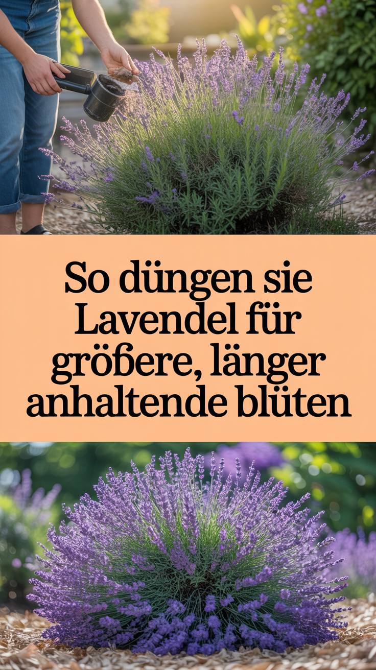 So düngen Sie Lavendel für größere, länger anhaltende Blüten