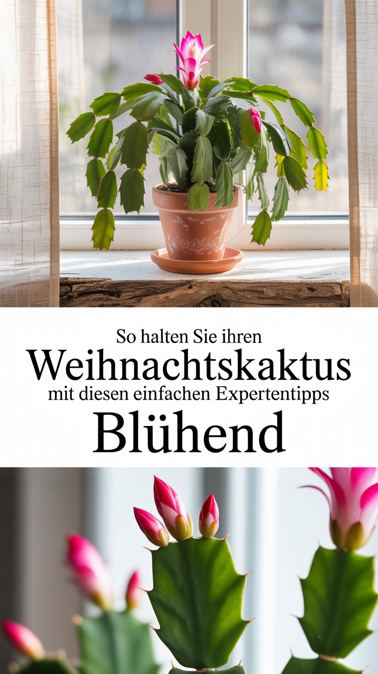 So halten Sie Ihren Weihnachtskaktus mit diesen einfachen Expertentipps blühend