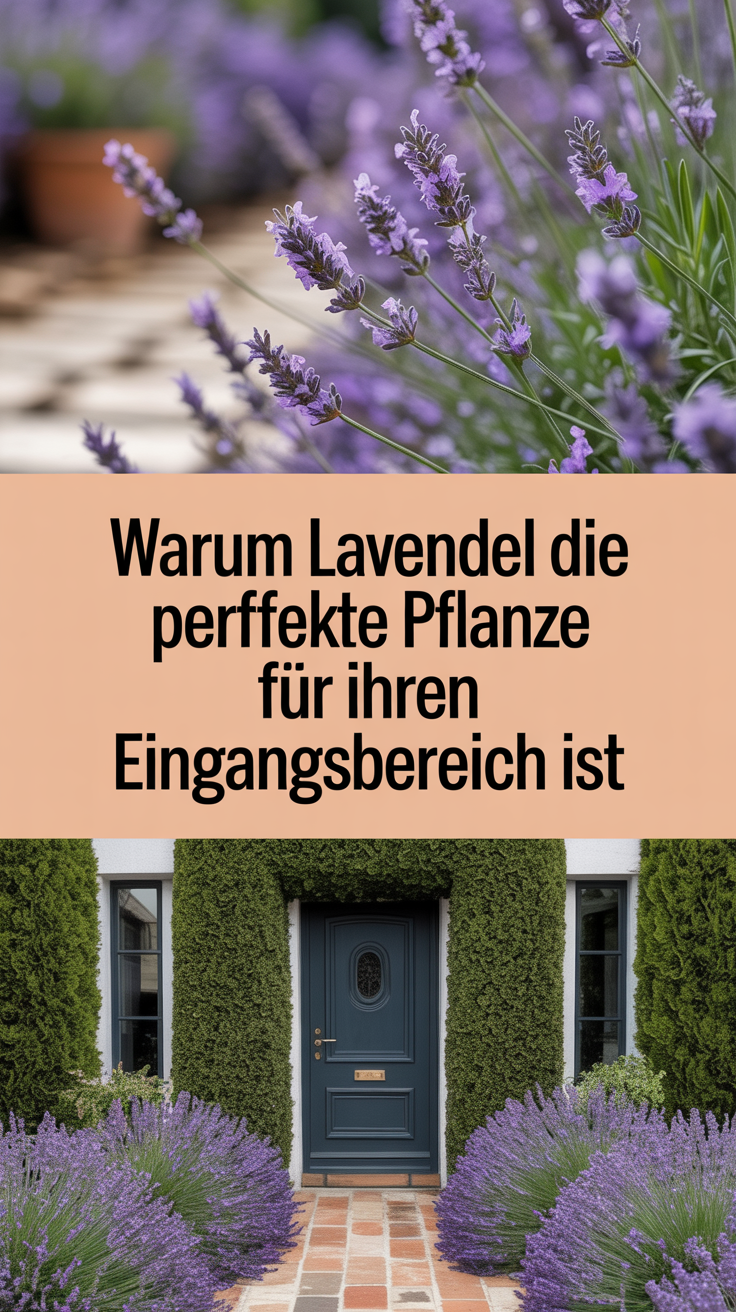 Warum Lavendel die perfekte Pflanze für Ihren Eingangsbereich ist