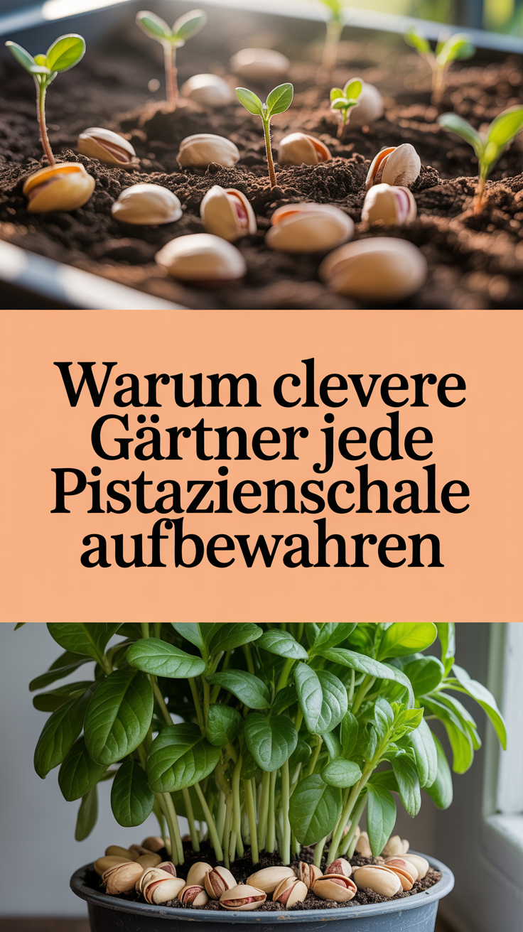 Warum clevere Gärtner jede Pistazienschale aufbewahren