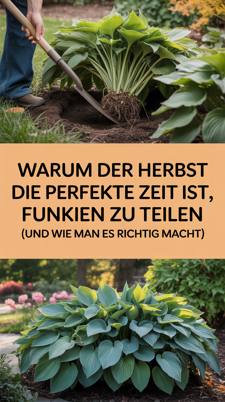 Warum der Herbst die perfekte Zeit ist, Funkien zu teilen (und wie man es richtig macht)