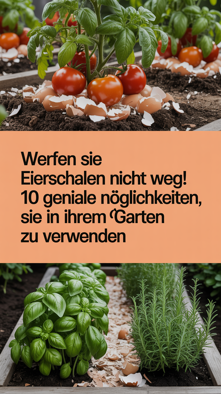 Werfen Sie Eierschalen nicht weg! 10 geniale Möglichkeiten, sie in Ihrem Garten zu verwenden