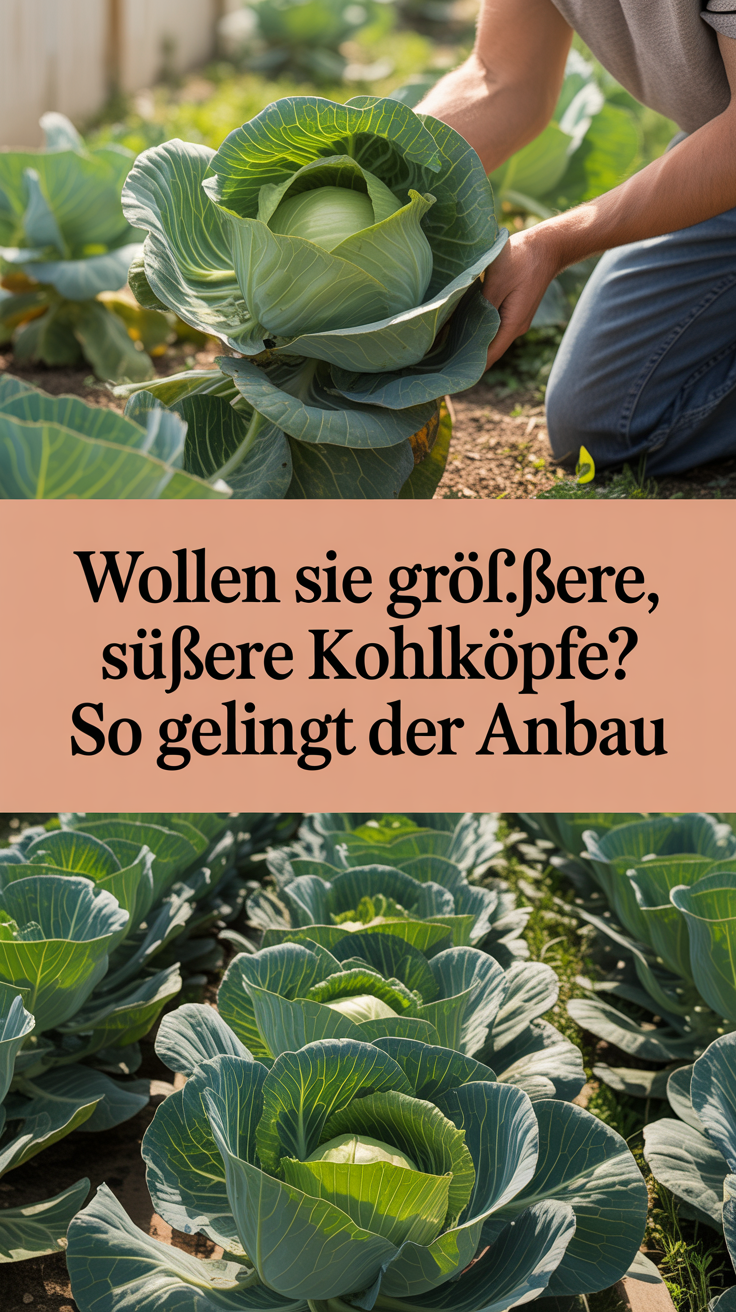 Wollen Sie größere, süßere Kohlköpfe? So gelingt der Anbau