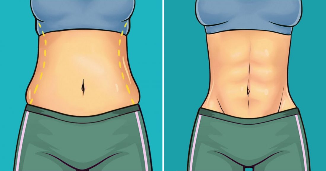 4 exercices à faire chez soi en 10 minutes pour brûler toute sa graisse abdominale en 4 semaines