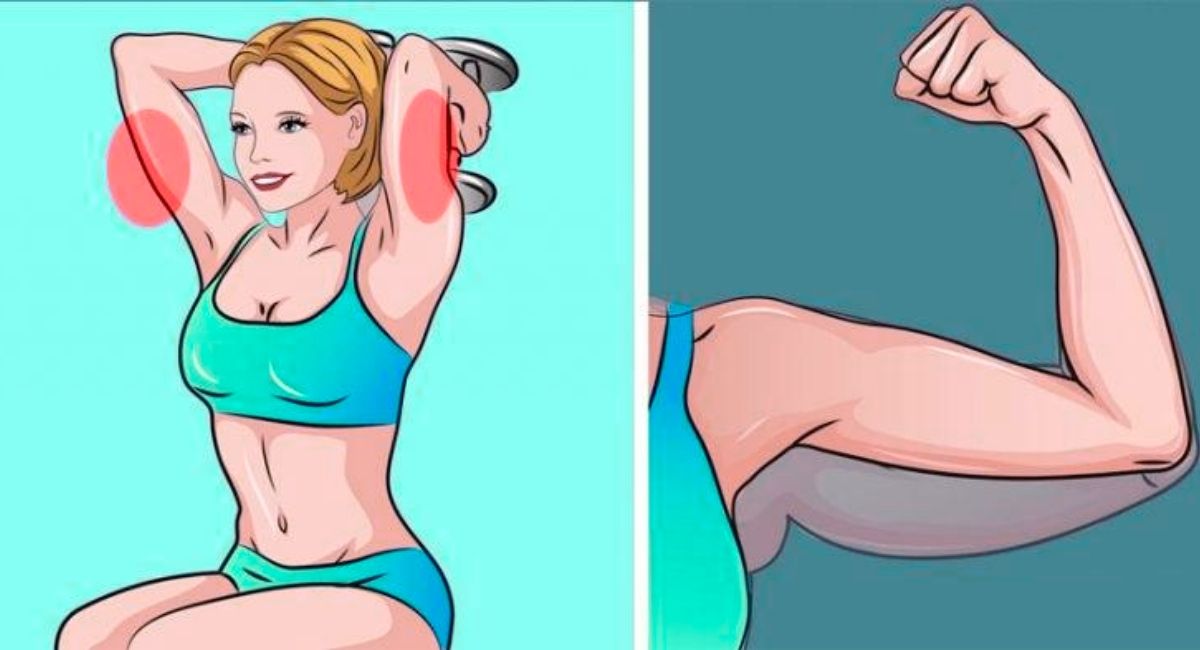 5 exercices super simples pour resserrer les bras flasques
