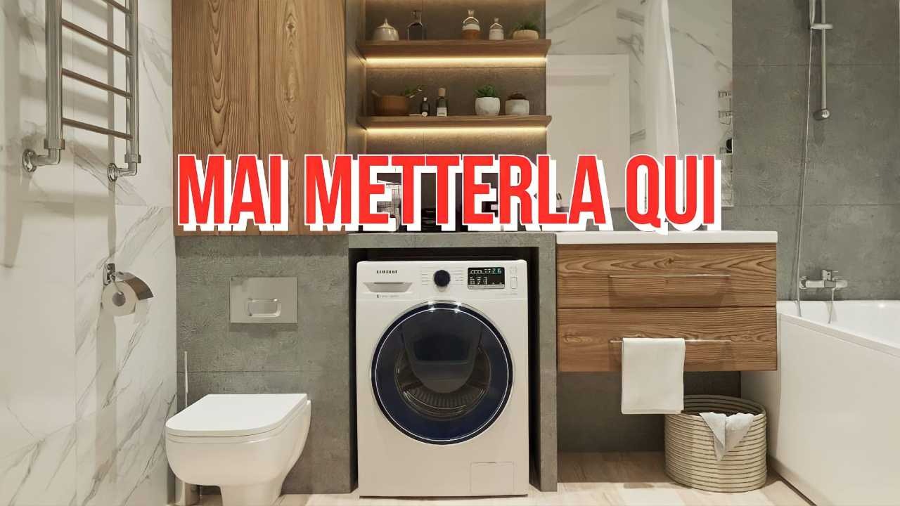 Nie die Waschmaschine ins Badezimmer stellen: Warum ein Standortwechsel gefährlich ist und nichts bringt