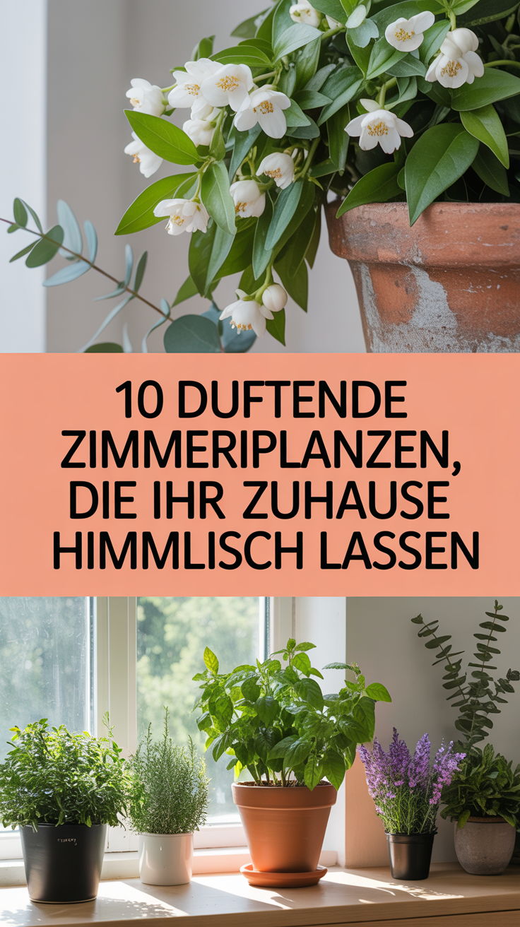 10 Duftende Zimmerpflanzen, die Ihr Zuhause himmlisch riechen lassen