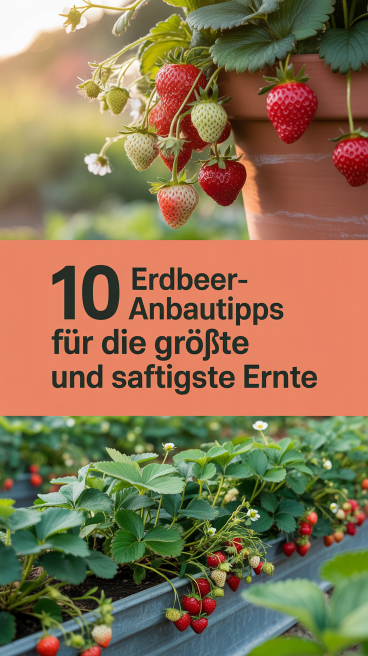 10 Erdbeer-Anbautipps für die größte und saftigste Ernte