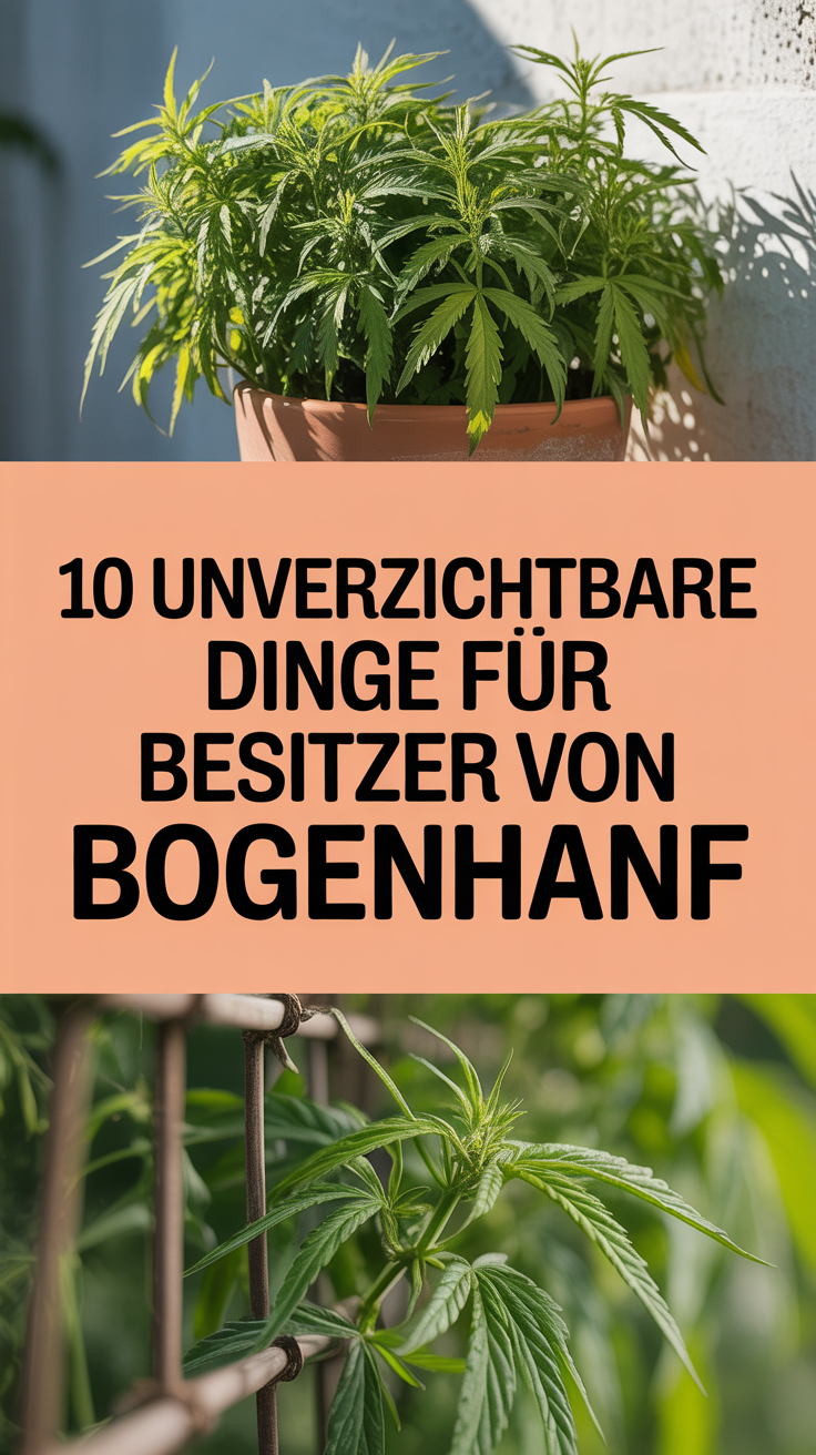 10 Unverzichtbare Dinge für Besitzer von Bogenhanf