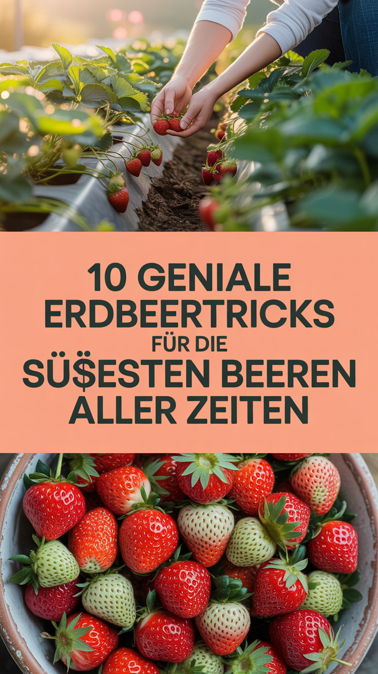 10 geniale Erdbeertricks für die süßesten Beeren aller Zeiten