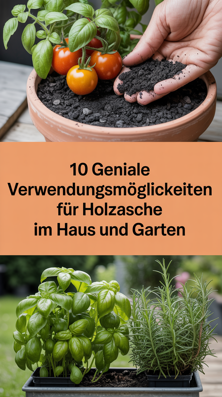 10 geniale Verwendungsmöglichkeiten für Holzasche im Haus und Garten