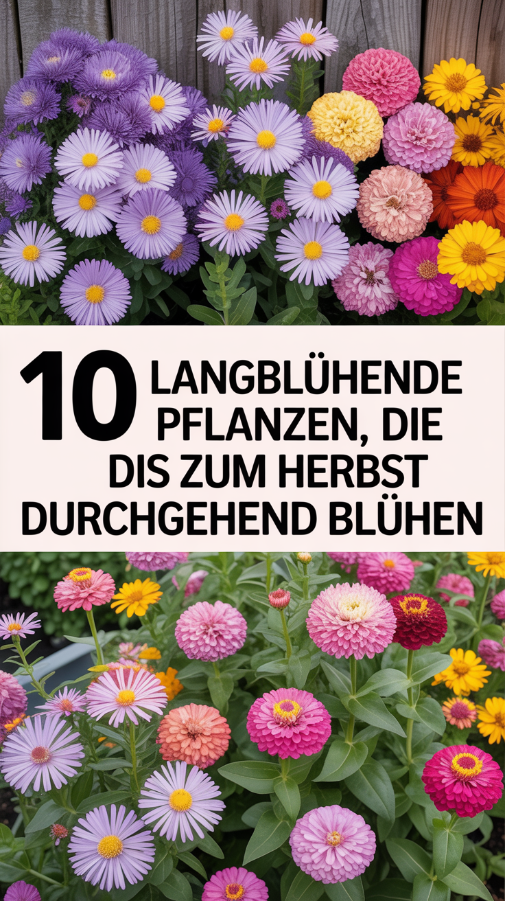 10 langblühende Pflanzen, die bis zum Herbst durchgehend blühen
