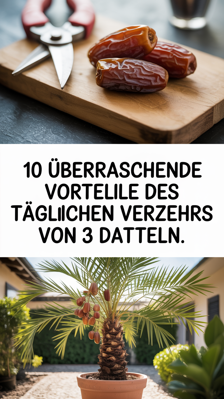 10 überraschende Vorteile des täglichen Verzehrs von 3 Datteln