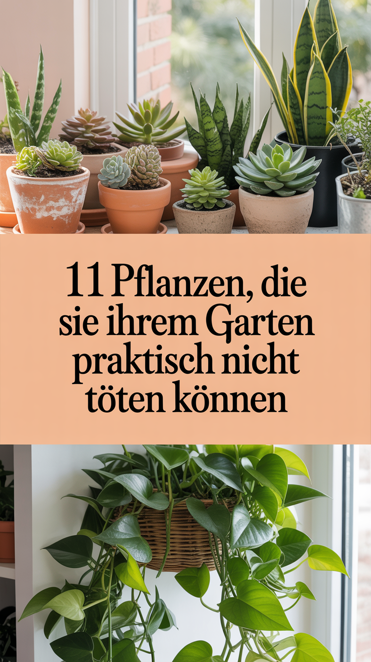 11 Pflanzen, die Sie in Ihrem Garten praktisch nicht töten können