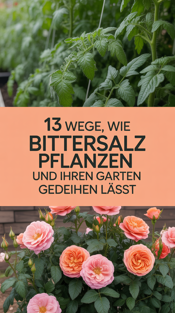 13 Wege, wie Bittersalz Pflanzen und Ihren Garten gedeihen lässt