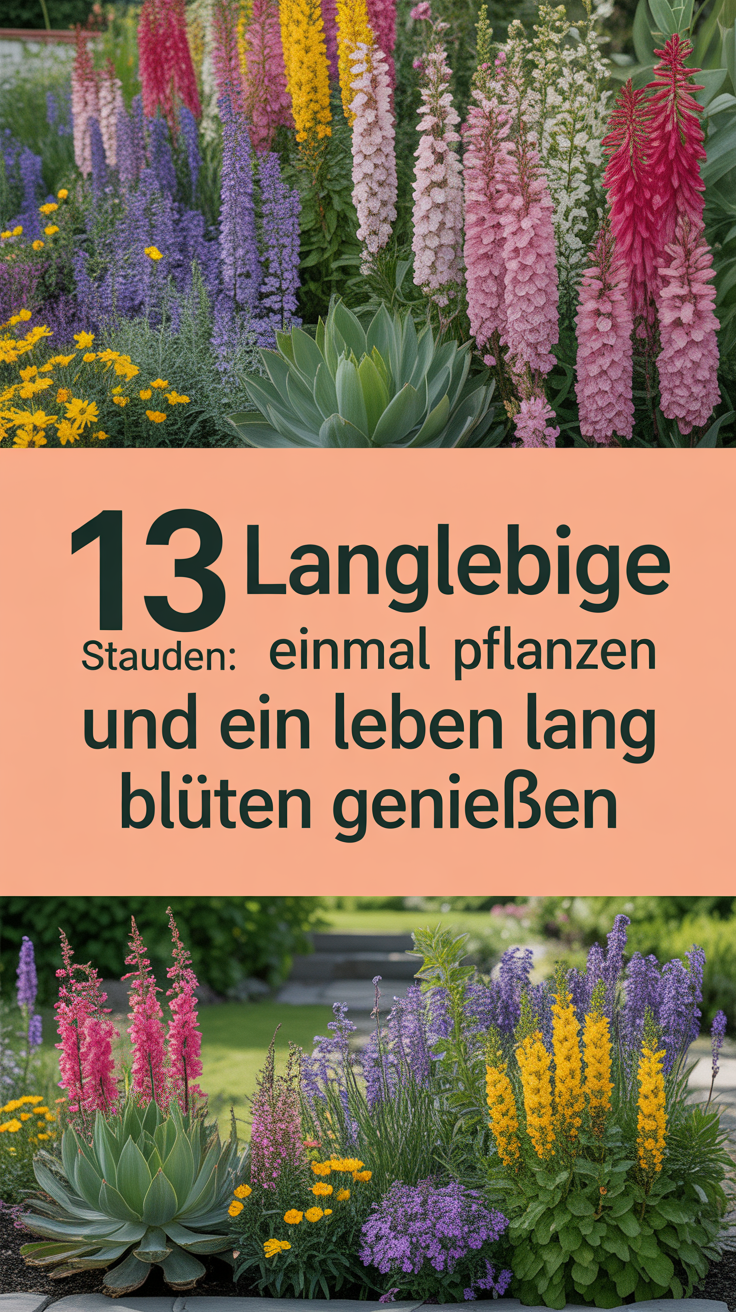 13 langlebige Stauden: Einmal pflanzen und ein Leben lang Blüten genießen