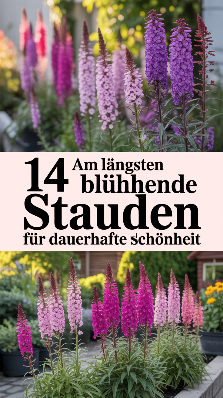 14 am längsten blühende Stauden für dauerhafte Schönheit