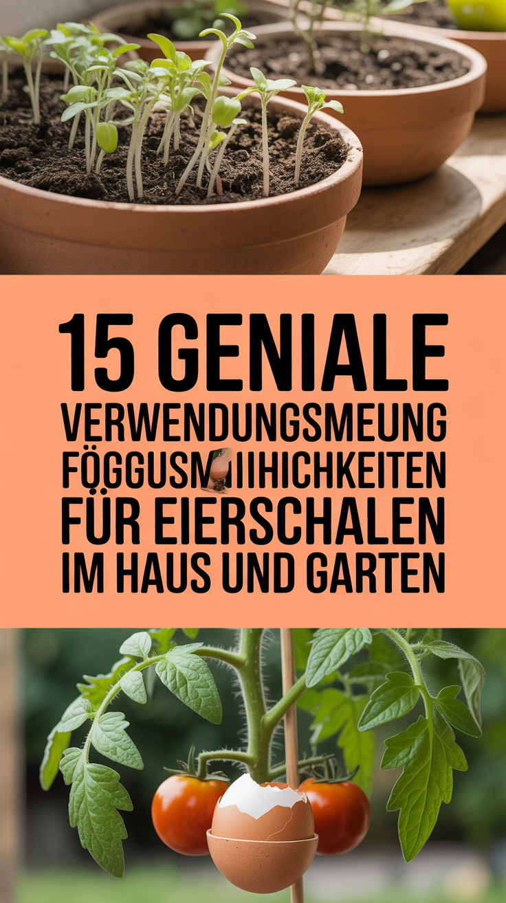 15 Geniale Verwendungsmöglichkeiten für Eierschalen im Haus und Garten