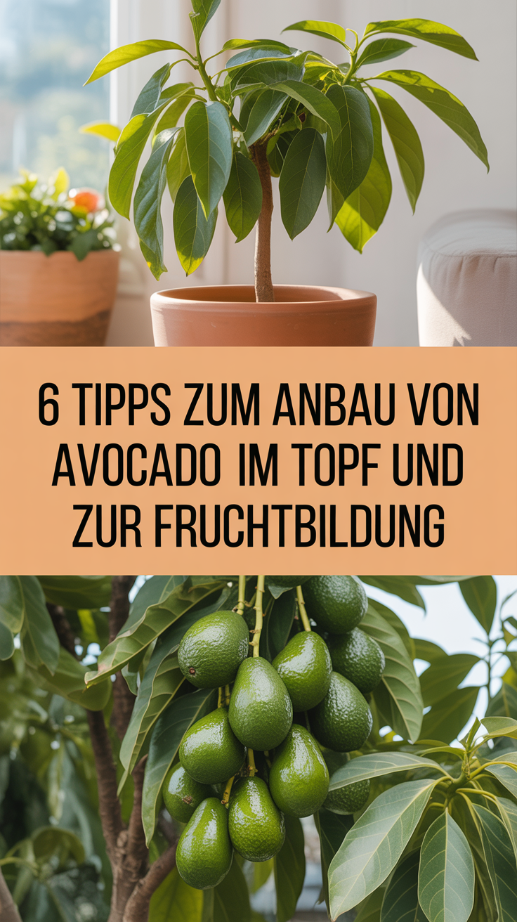 6 Tipps zum Anbau von Avocado im Topf und zur Fruchtbildung